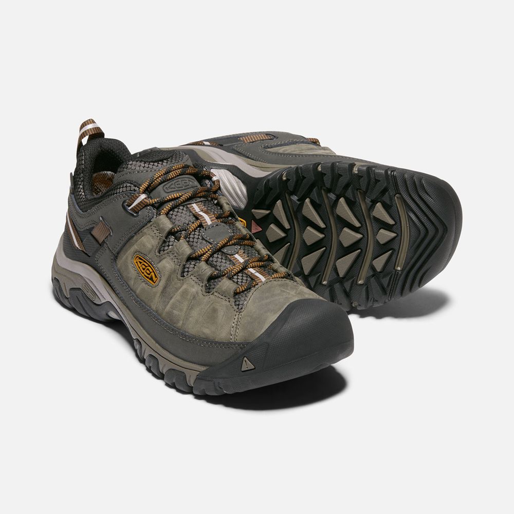 Keen Outdoor Ayakkabı Erkek Zeytin Yeşili/Siyah - Targhee Iii Waterproof - Türkiye AMLQ50473